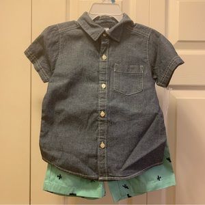 Boy shirt and pant set